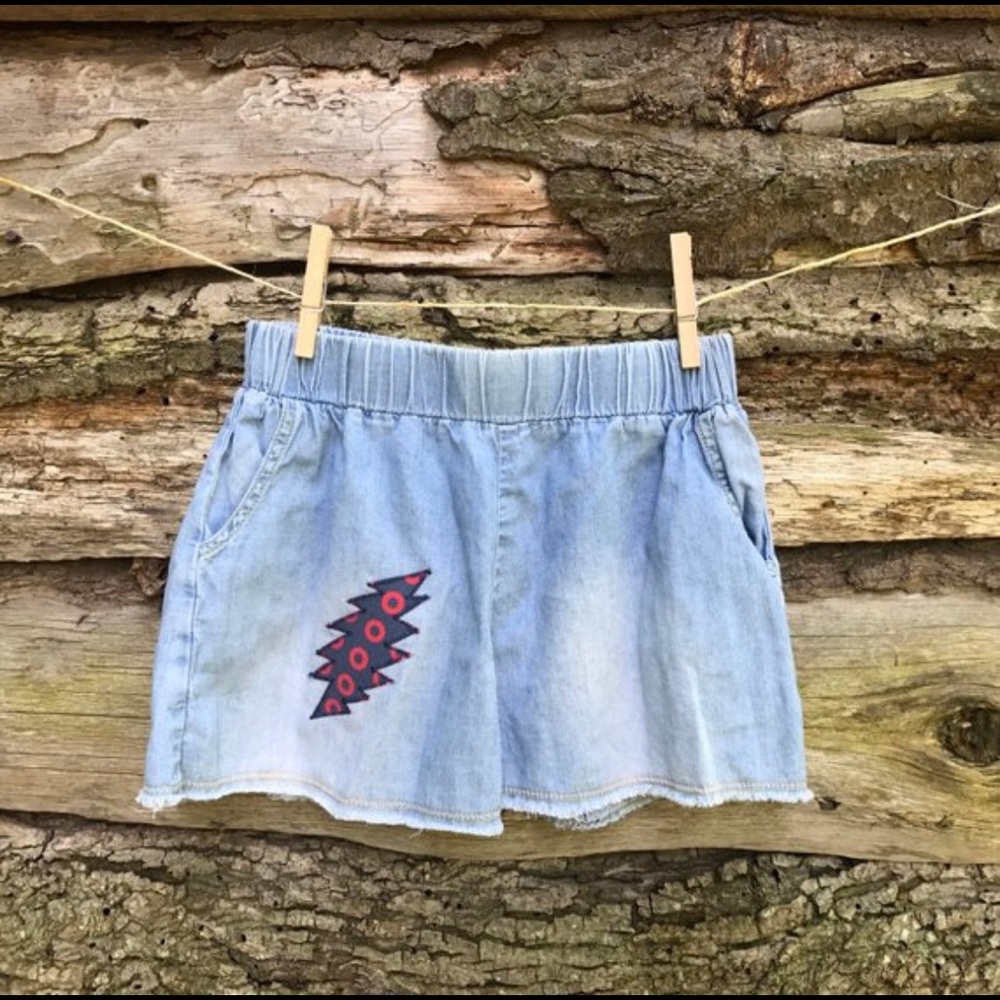 Phish Bolt Embellished Skirt